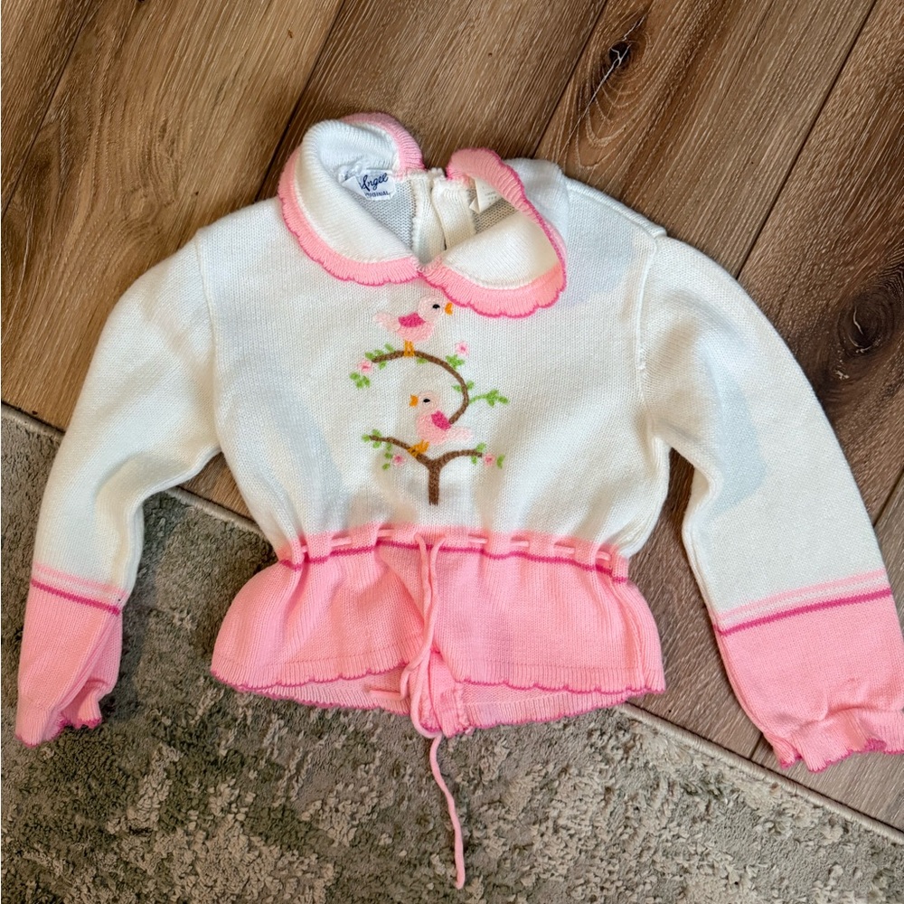 Vintage baby sweater top